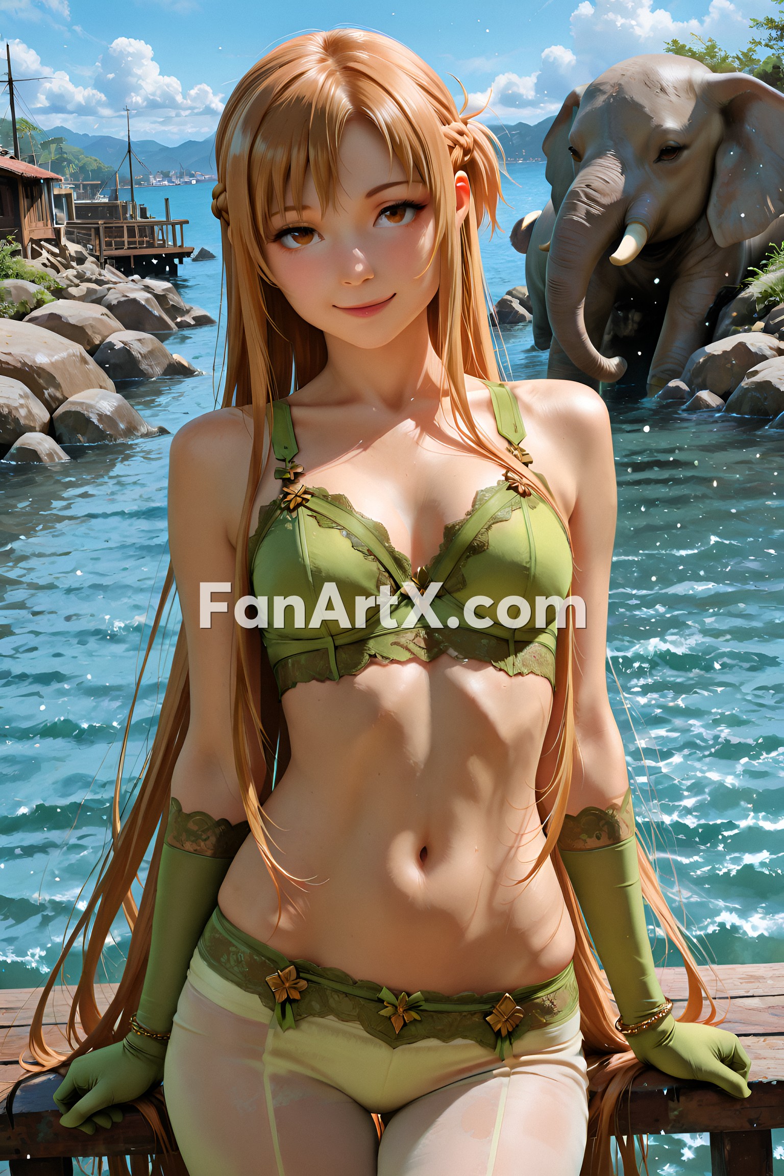 Sao Asuna Yuuki Fanart - Sword Art Online character 6331783
